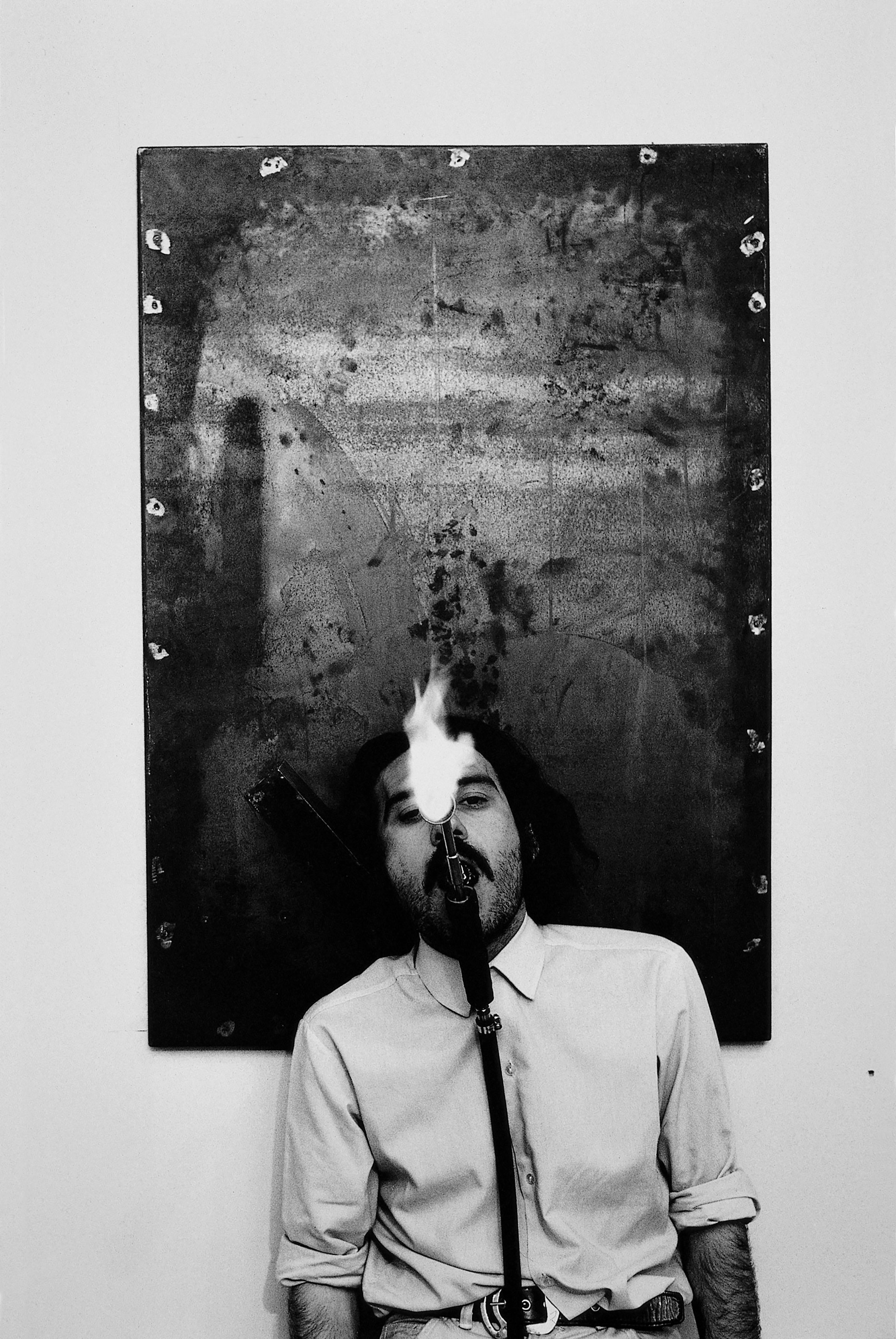 Claudiio Abate, J. Kounellis, Fiamma, 1970
